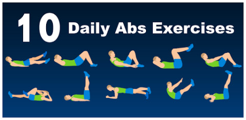 10 Daily Abs Exercises截图2