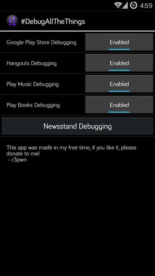 Debug一切玩意:#DebugAllTheThings截图1