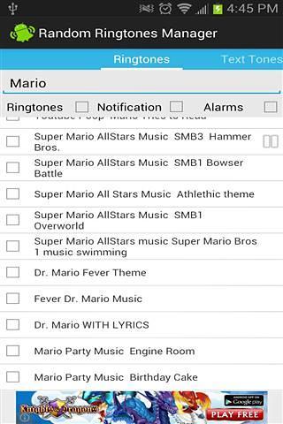 随机铃音管家:Random Ringtones Manager截图4