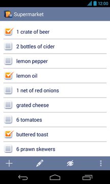 Shopping Lists Manager截图