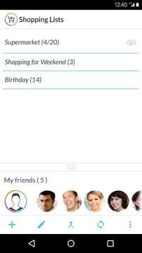 Shopping Lists Manager截图