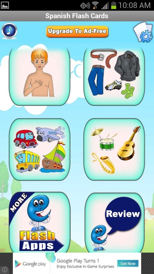 Spanish Baby Flashcards截图4