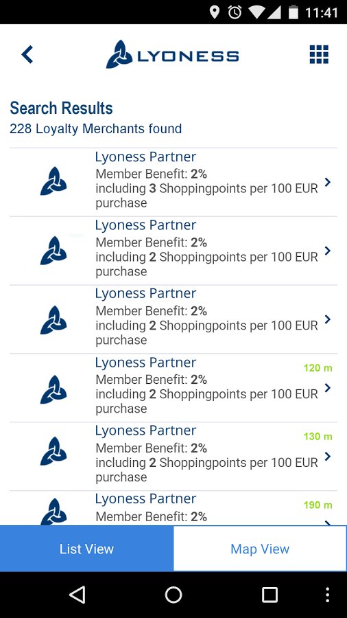 Lyoness Mobile截图8