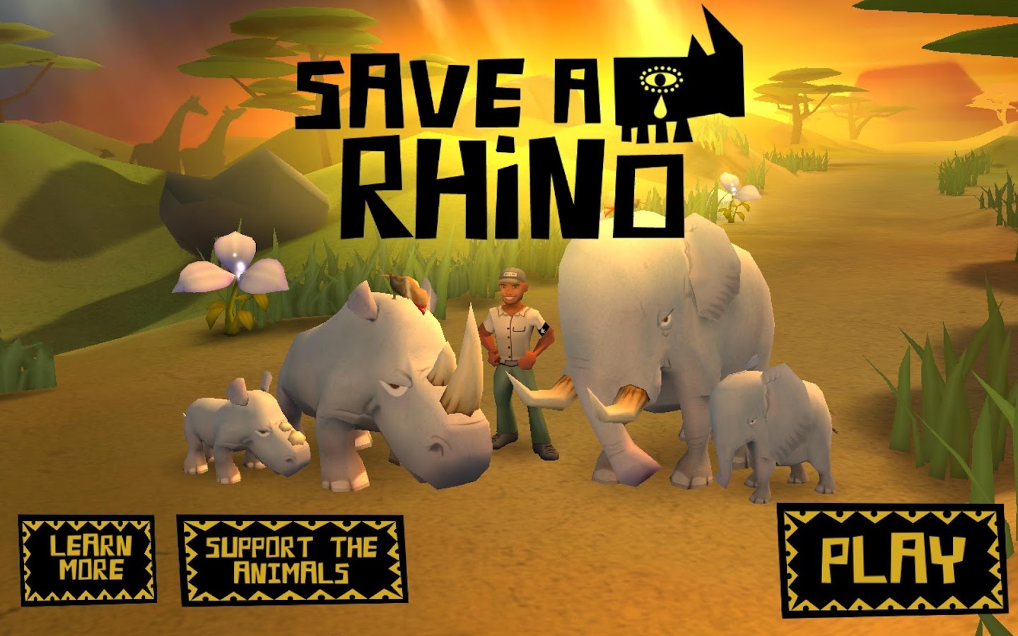 拯救犀牛 Save a Rhino截图1