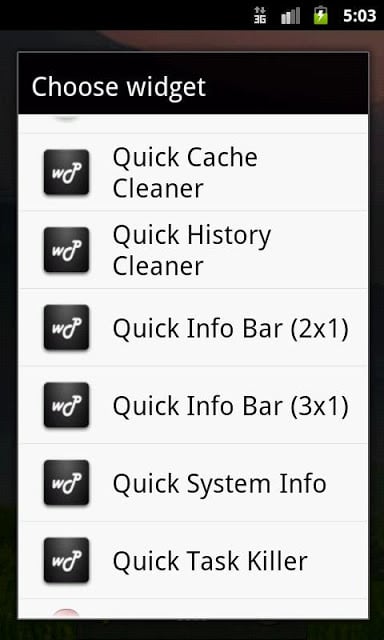 Quick System Info Widget Pack截图1