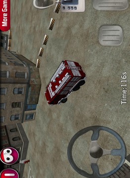 消防货车停车3D截图