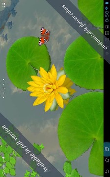 3D Lotus Live Wallpaper Free截图
