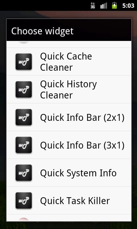 Quick System Info Widget Pack截图6