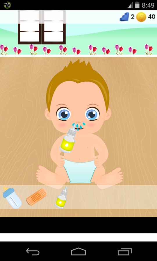 sick baby games截图2