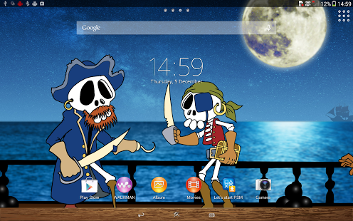 Xperia™主题 Comic Pirate截图6