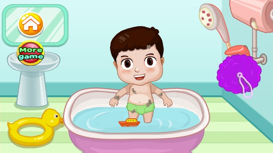婴儿浴室女生游戏截图2