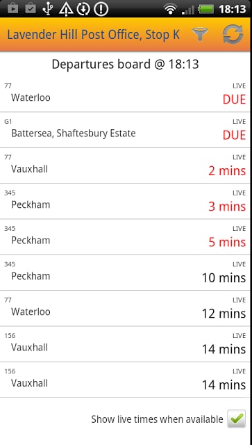 London Journey Planner截图4