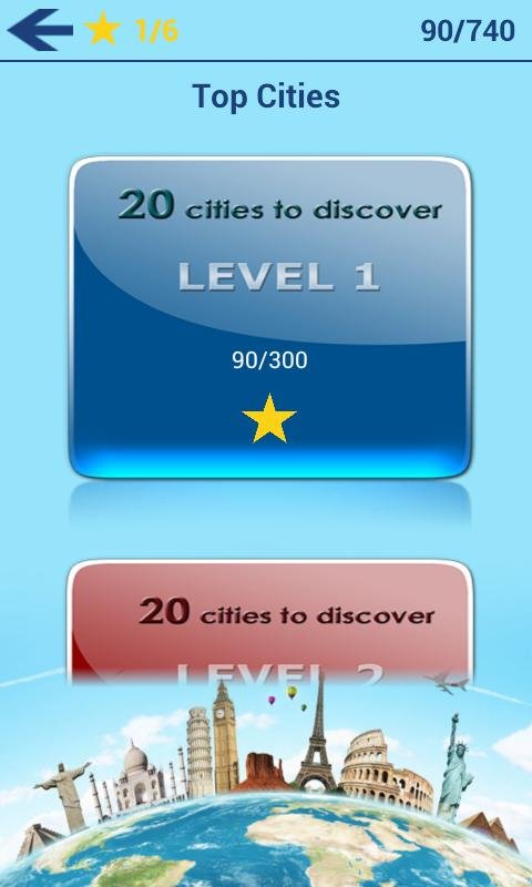 城市之旅测验 Country Capital City截图5