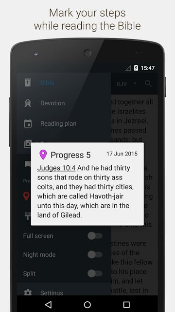 Quick Bible (KJV and more)截图10