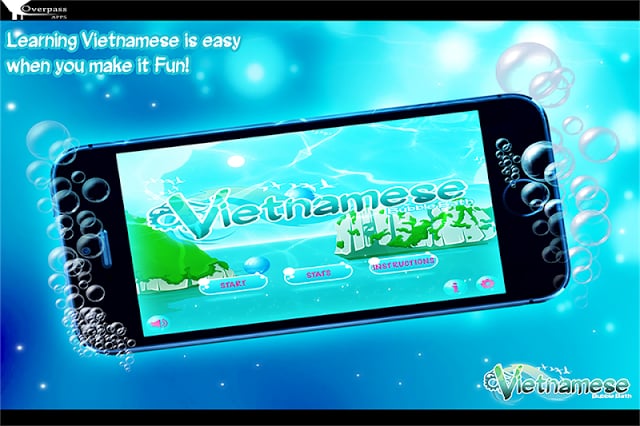 Learn Vietnamese Bubble Bath截图7