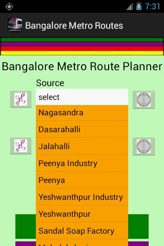 Bangalore Namma Metro Routes截图9