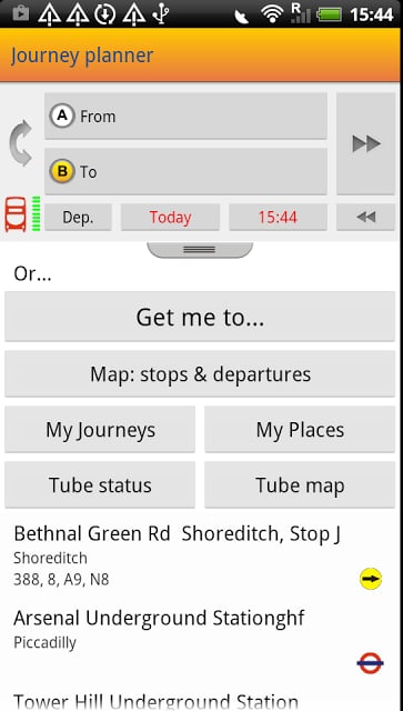 London Journey Planner截图8