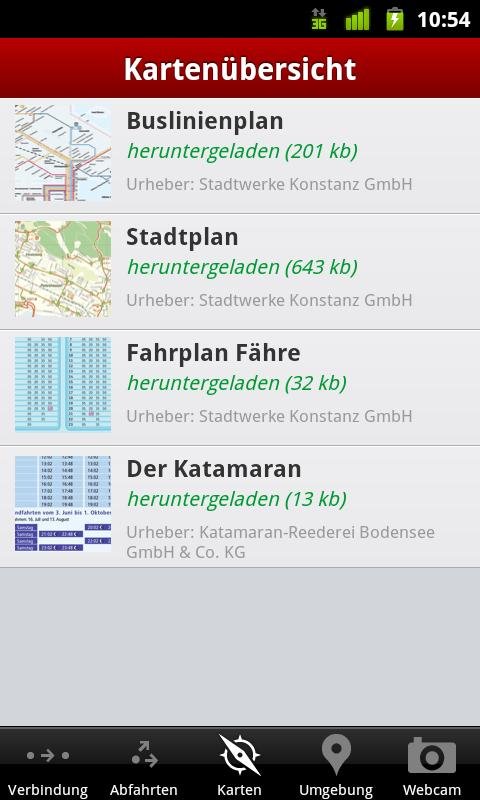 FahrInfo Konstanz截图9