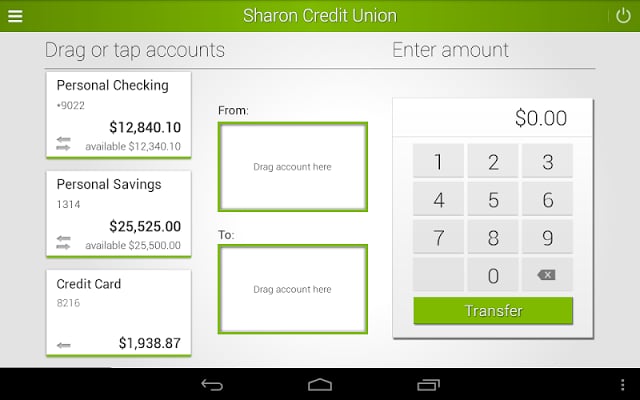 Sharon Credit Union Mobile截图4