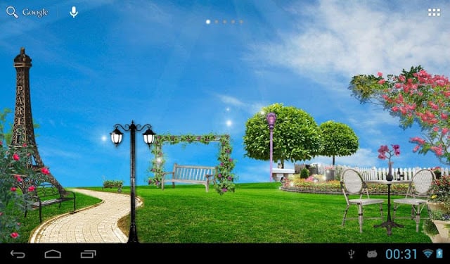 Summer paris live wallpaper截图5