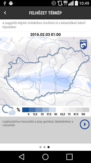 Origo Időj&aacute;r&aacute;s截图1