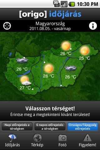 Origo Időj&aacute;r&aacute;s截图9