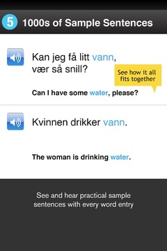 Learn Norwegian Free WordPower截图