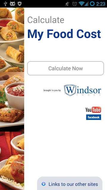 Windsor Food Cost Calcul...截图3