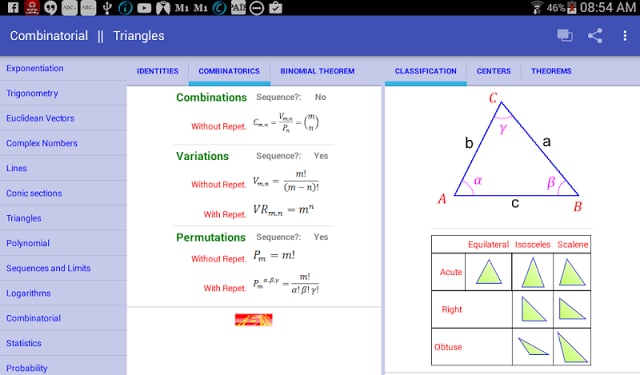 Maths 11th FREE截图4