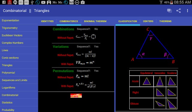 Maths 11th FREE截图10