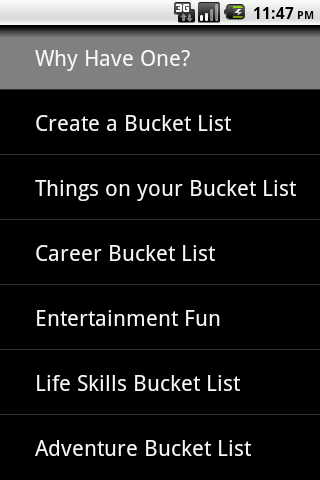Living a Bucket List Lifestyle截图1