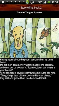 Storytelling book The Sparrow截图