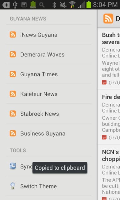 Guyana NewsFeed截图1