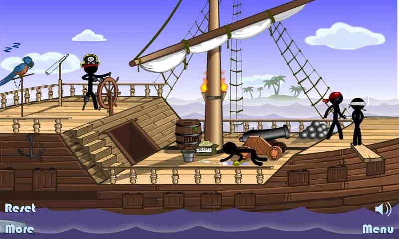Stick Pirate Ship截图1