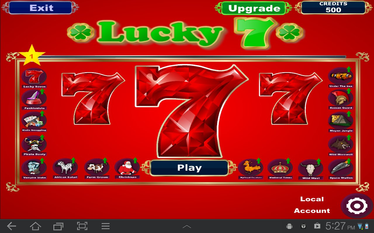 Free lucky 7 slot games