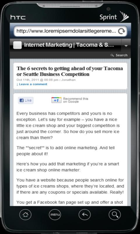 Online Marketing - Tacoma WA截图3