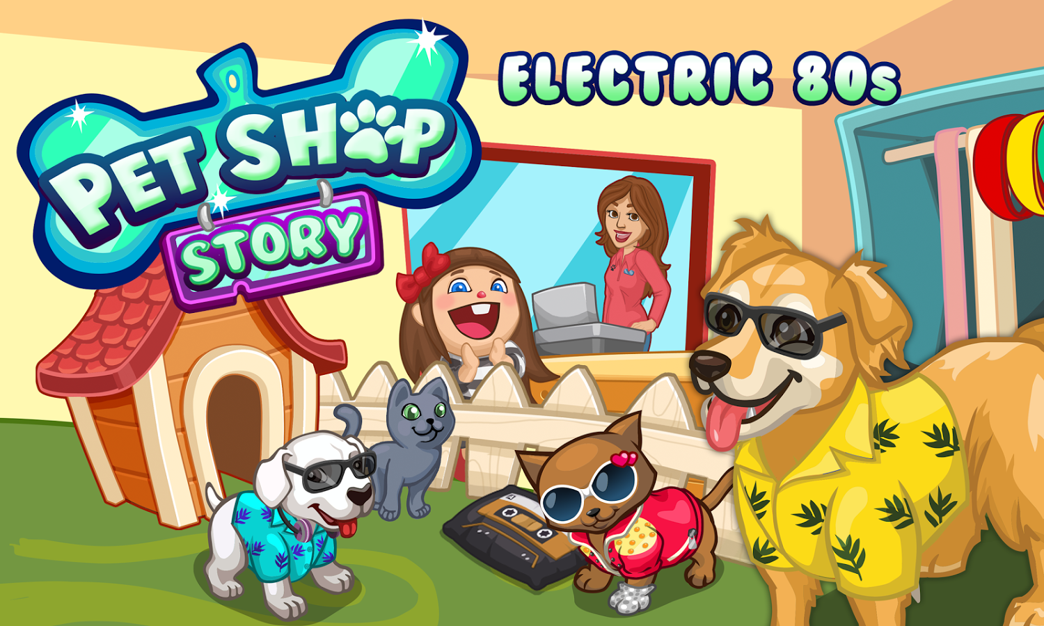 Pet Shop Story: Electric 80s截图4