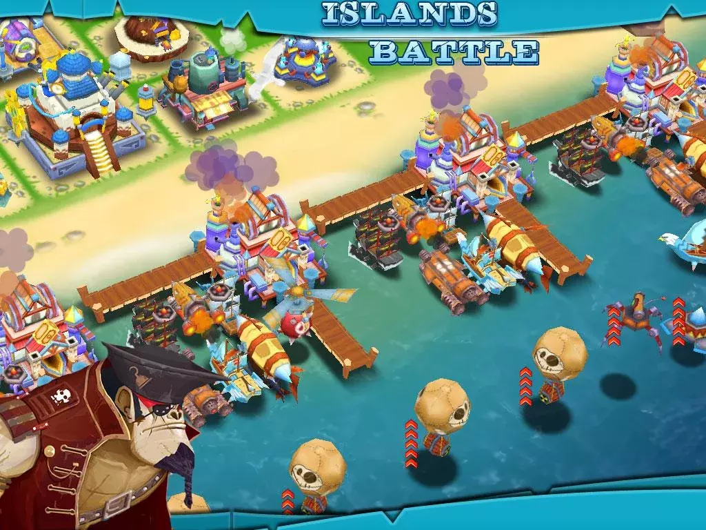 Islands Battle (Boom Beach)截图2