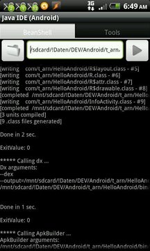 JavaIDEdroid截图