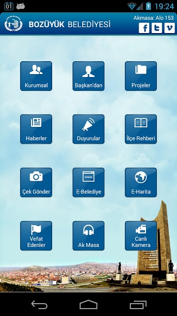 Boz&uuml;y&uuml;k Belediyesi截图4