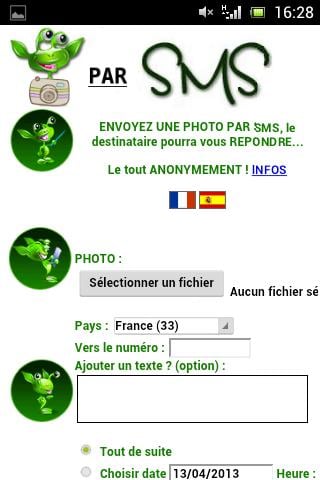 MMS Anonyme : Photo par SMS截图2