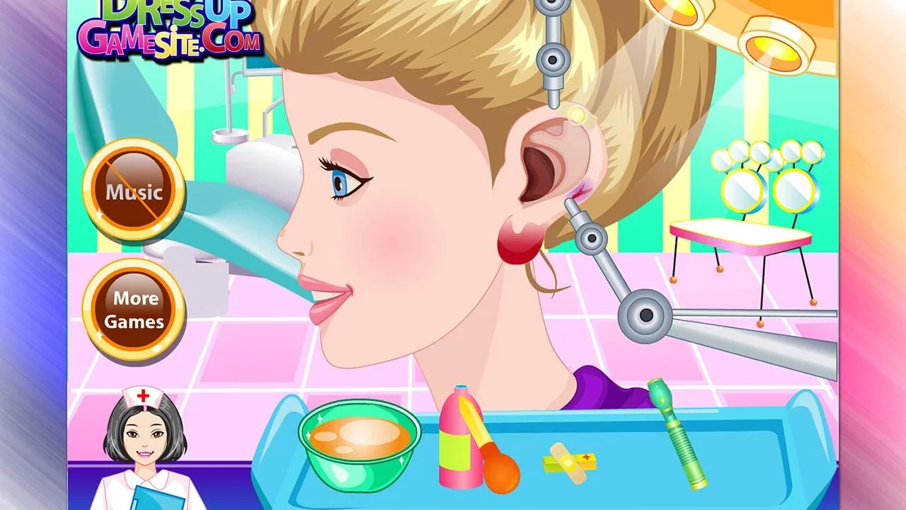 Beauty Girl Ear Surgery截图2