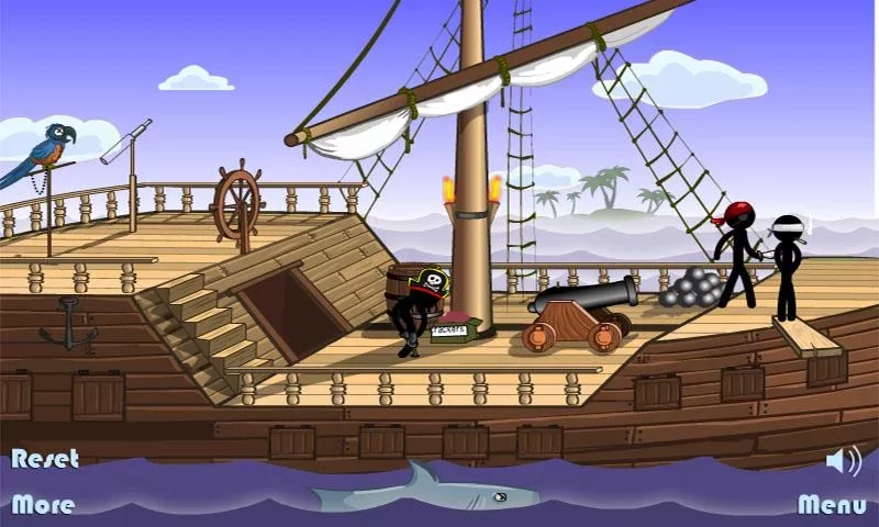 Stick Pirate Ship截图8