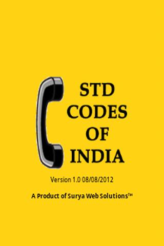 STD Codes of India截图3