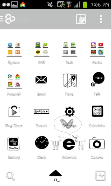 menagerie GO launcher theme截图4