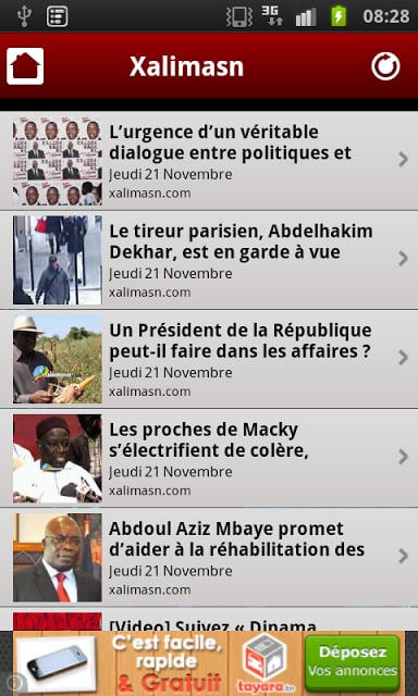 S&eacute;n&eacute;gal NewsPapers截图2