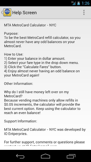 NYC Subway MetroCard Calc截图1