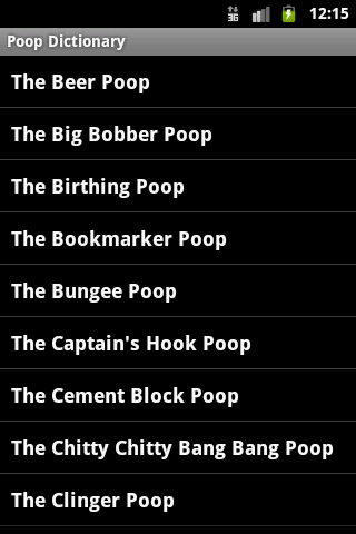 Poop Dictionary截图1