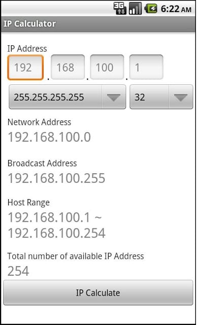 IP Calculator截图1