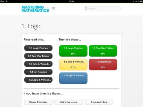 Mastering Mathematics截图1